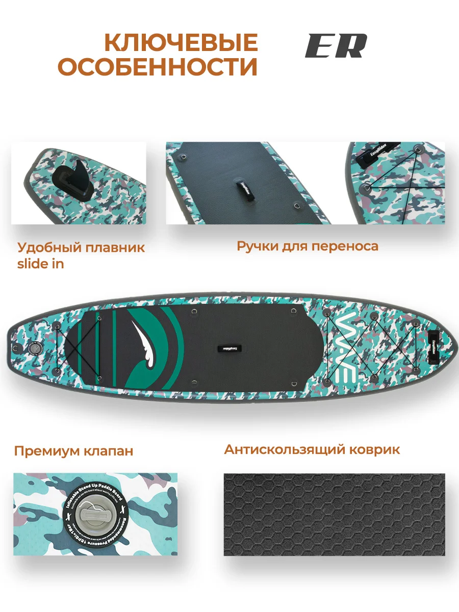 Сап-доска WAVE Haki 10.6 фото 4